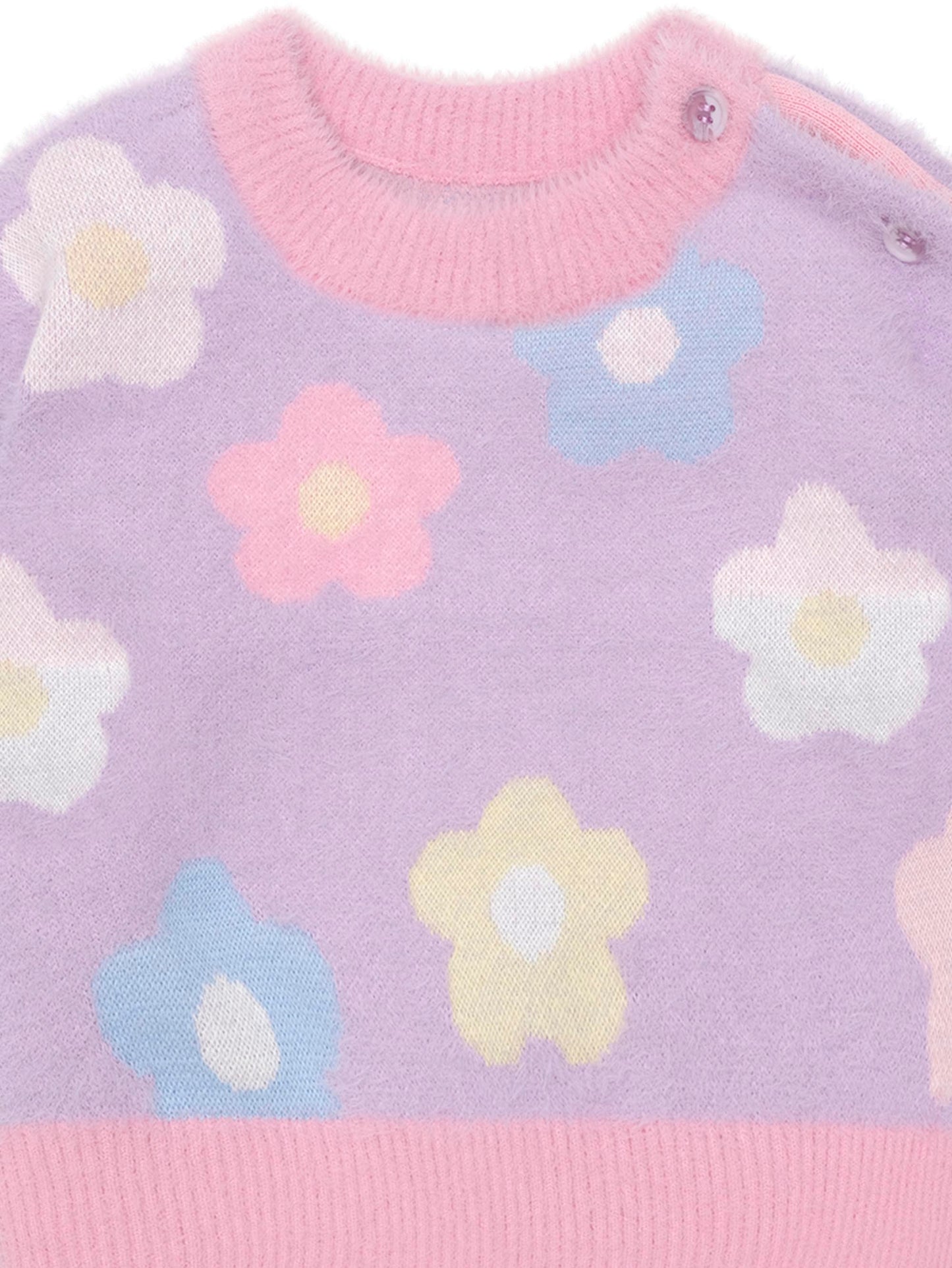 Hux Baby Rainbow Daisy Jumper