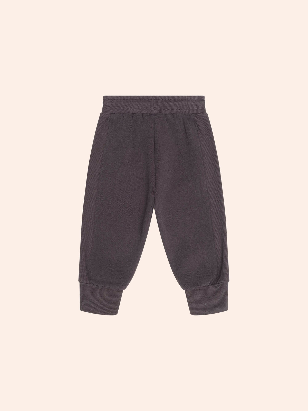 Hux Soft Black Moto Trackpants
