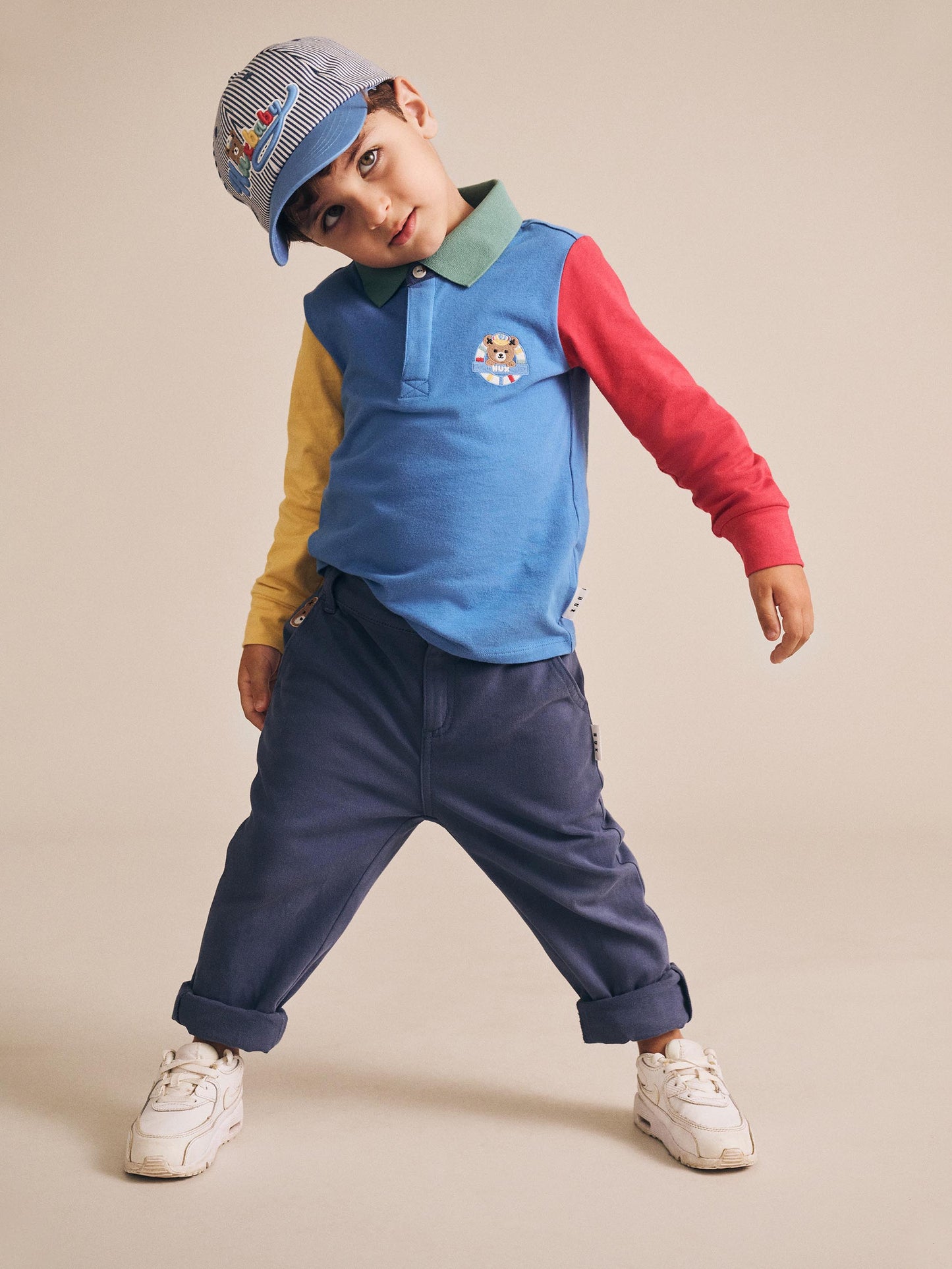 Hux Baby In the Navy Huxbear Chino Pants