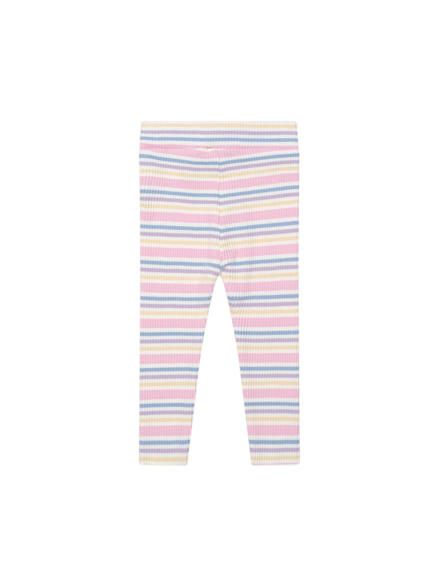 Hux Baby Rainbow Stripe Rib Legging