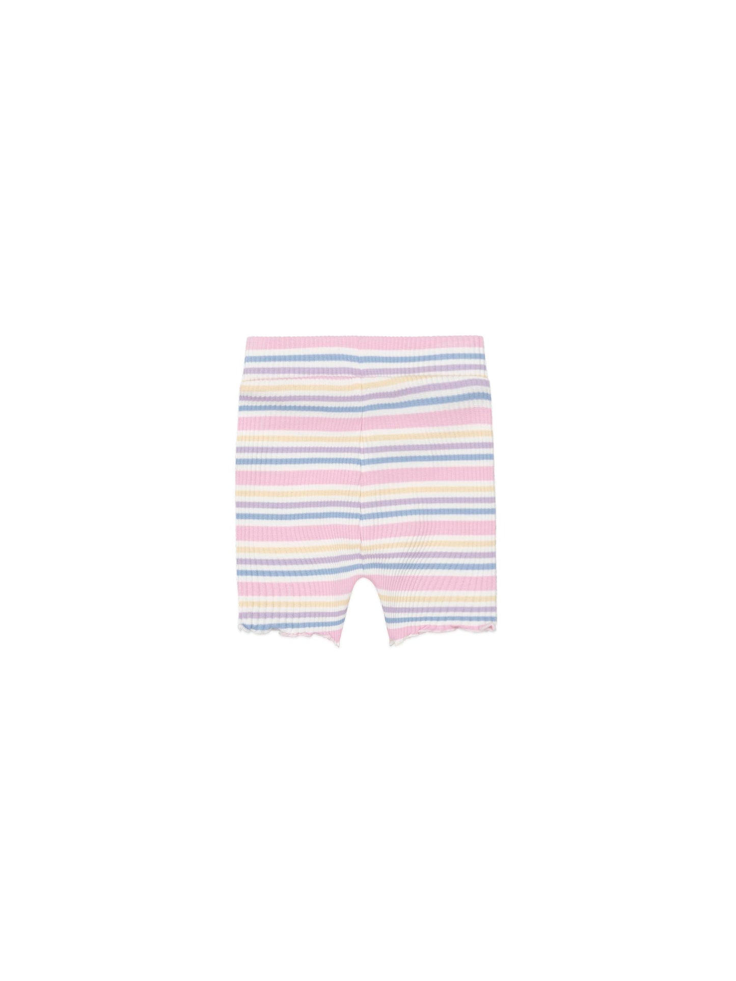 Hux Baby Rainbow Stripe Rib Short