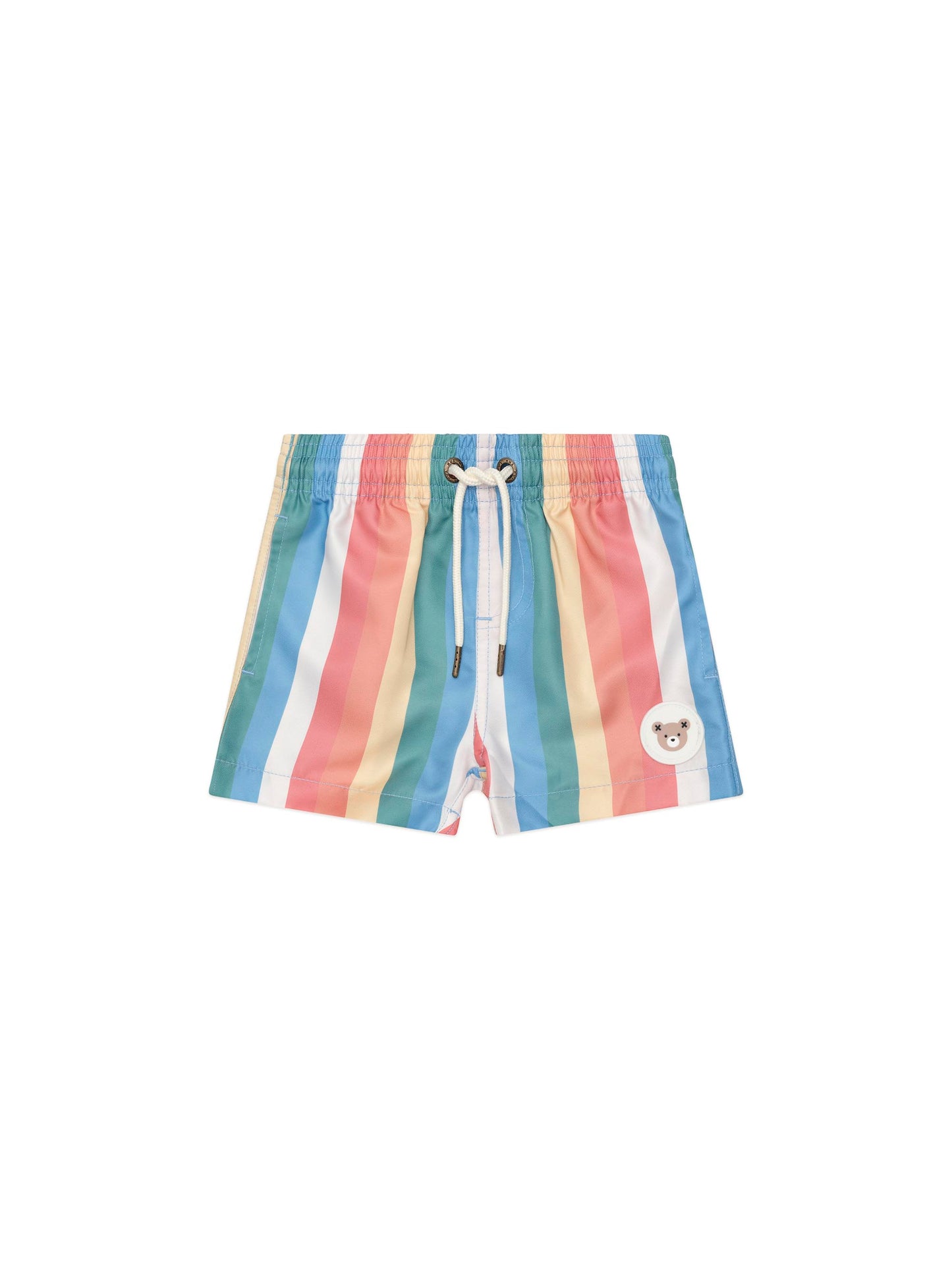 Hux Baby Rainbow Stripe Swim Short