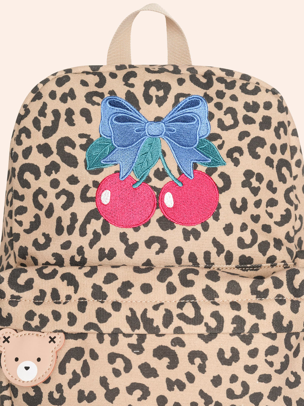 Hux Leopard Cherry Backpack