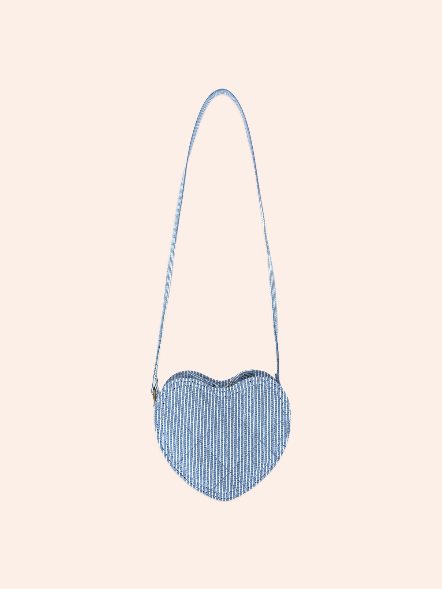 HUX Stripe Denim Handbag