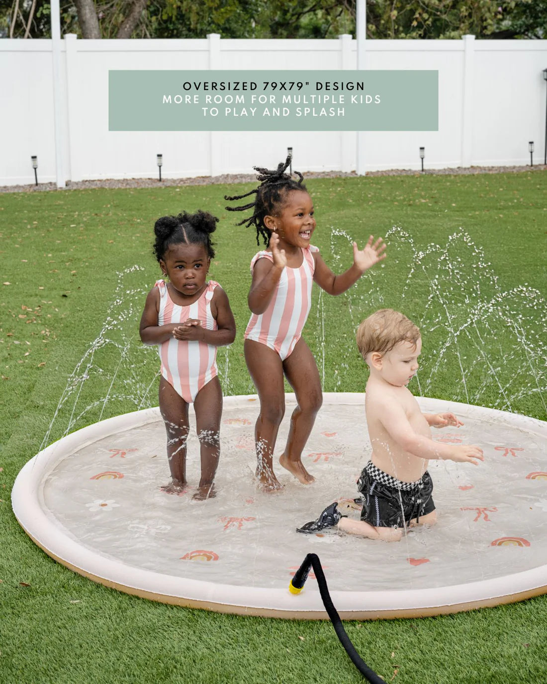 Cherry Pick Splash Pad || Bows + Bloom