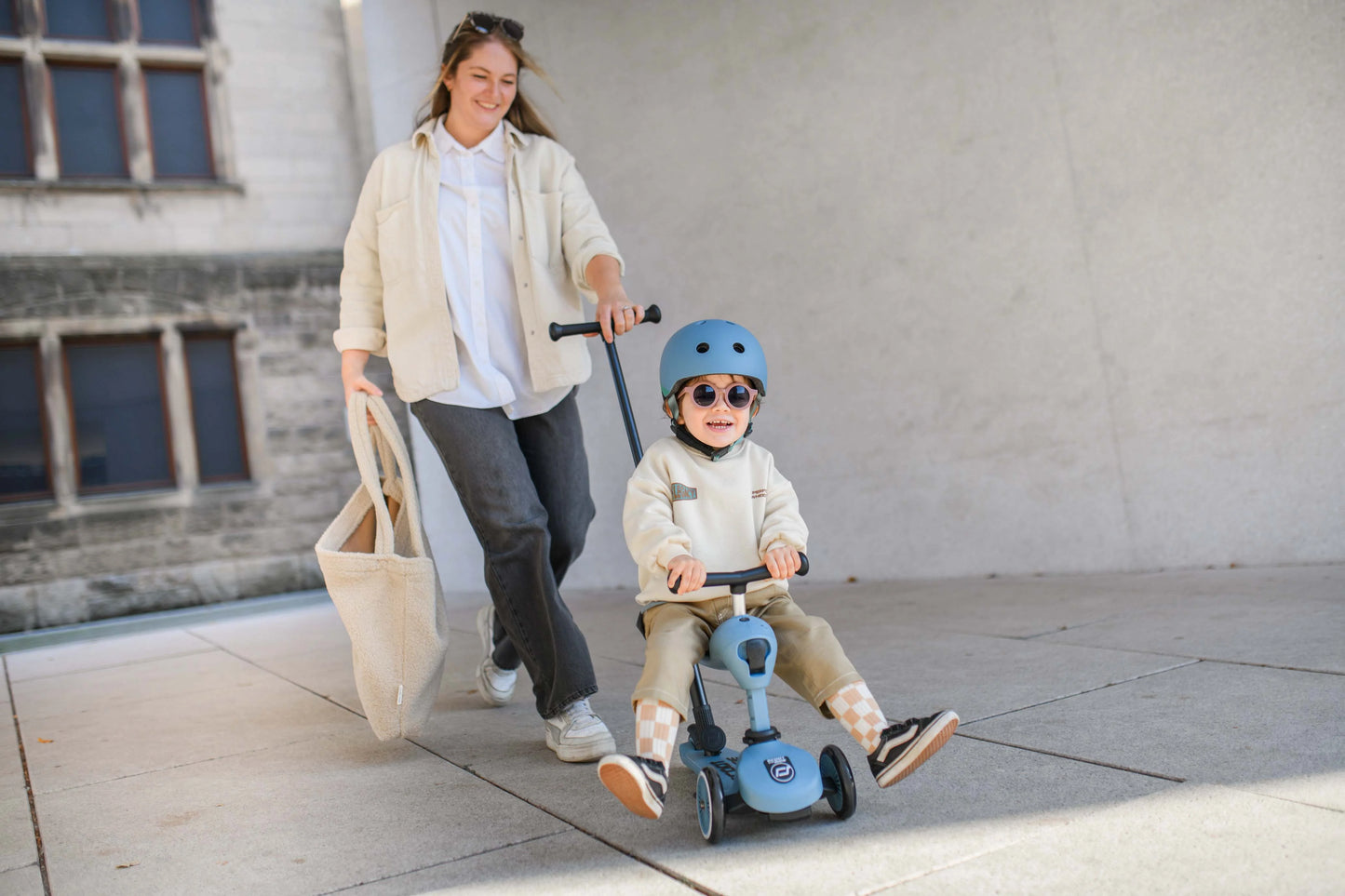 Scoot & Ride Highwaykick 1 Push & Go || Steel