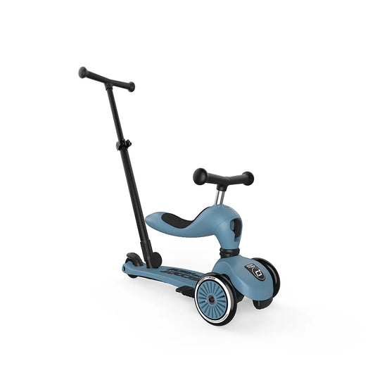 Scoot & Ride Highwaykick 1 Push & Go || Steel