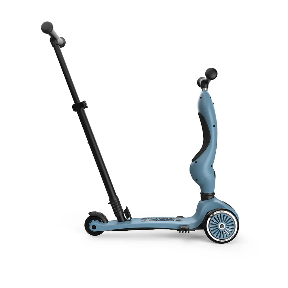 Scoot & Ride Highwaykick 1 Push & Go || Steel