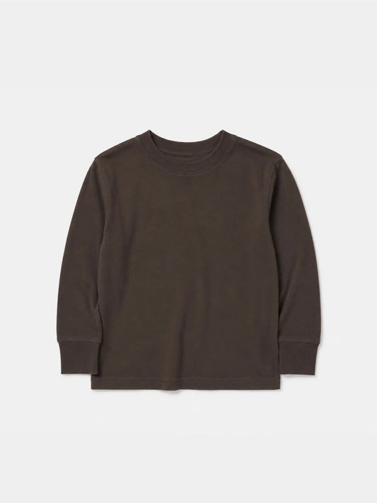 PRE-ORDER Little Bipsy Elevated Long Sleeve Tee || Brown