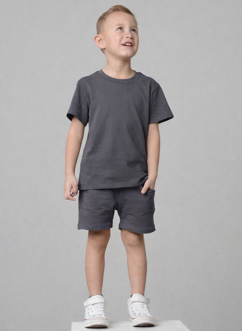 Little Bipsy Elevated Tee || Iron