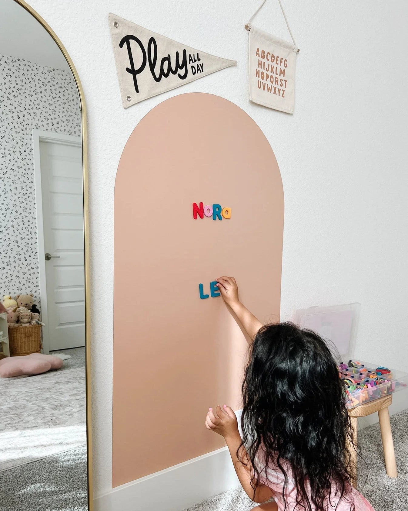 Cherry Pick Magic Playwall - Arch Magnetic Wall Decal for Kids
