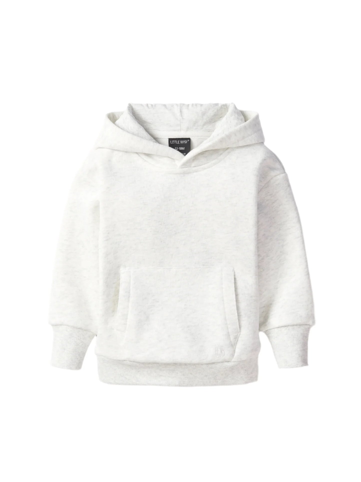 Little Bipsy Elevated Hoodie || Light Heather Grey