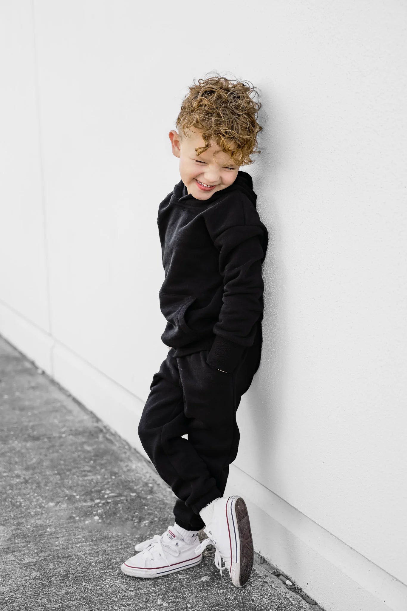 Little Bipsy Elevated Hoodie || Black