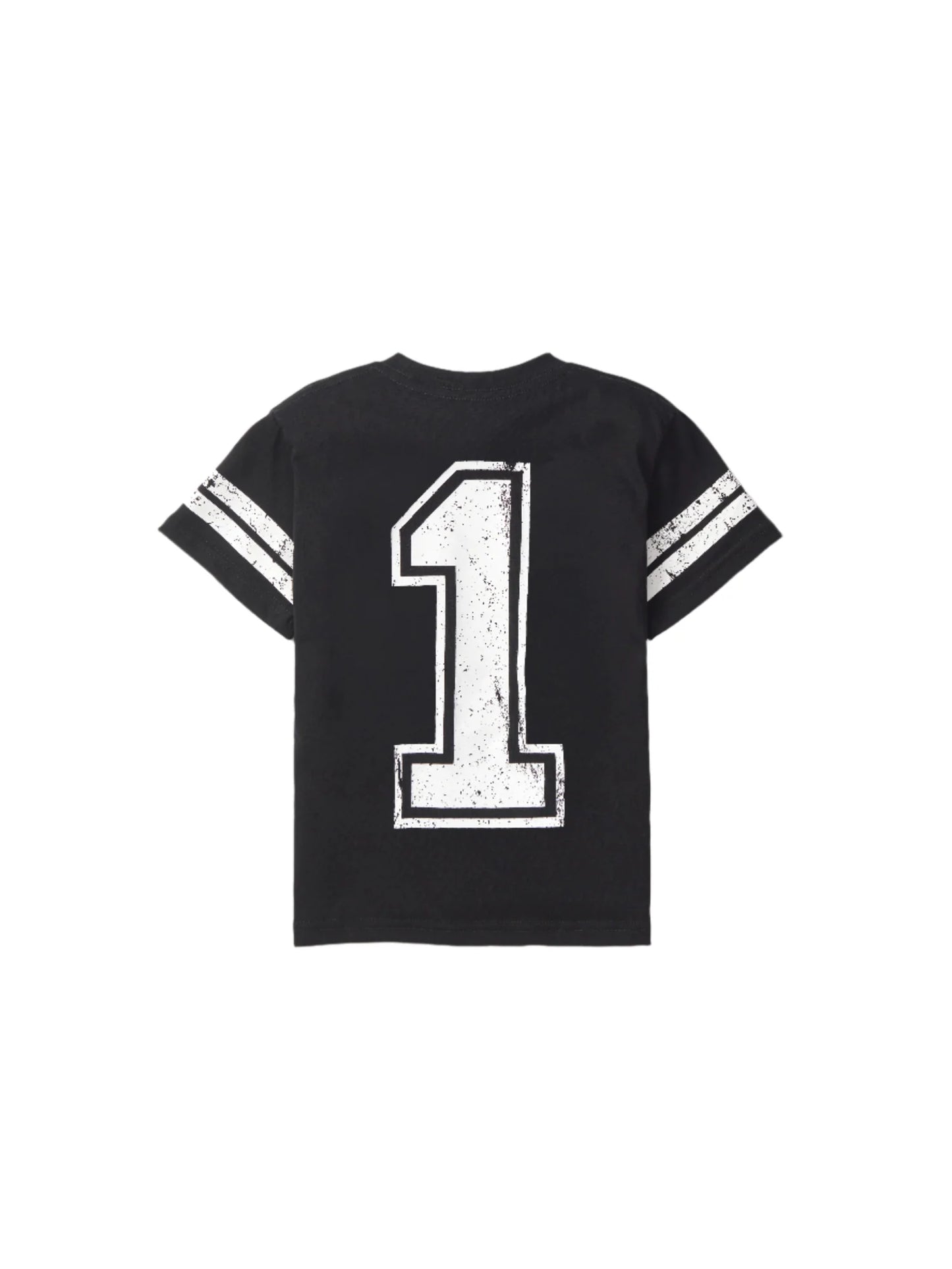 Little Bipsy Elevated Varsity Birthday Tee || Black