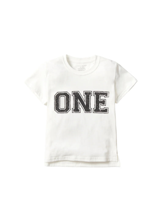 Little Bipsy Elevated Birthday Tee || White