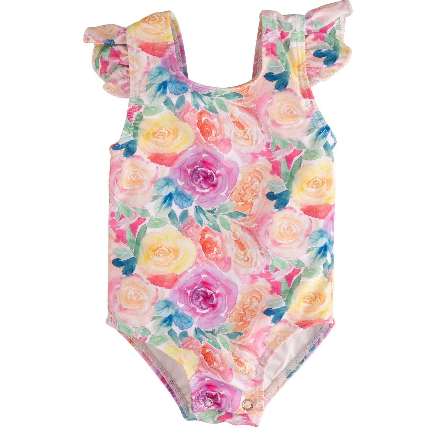 Current Tyed Ruffle Shoulder One Piece || The Isabella