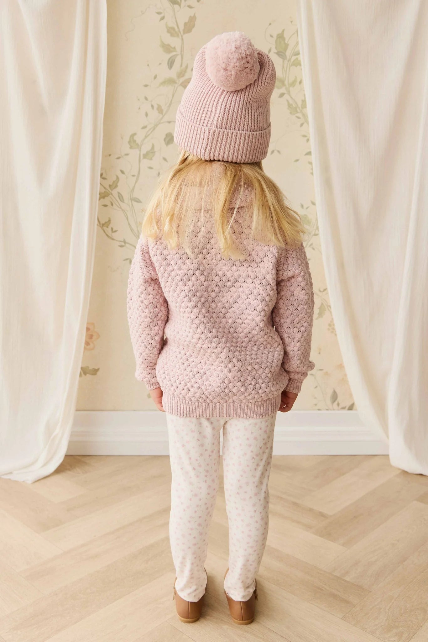 Jamie Kay Maple Cardigan || Pastel Pink