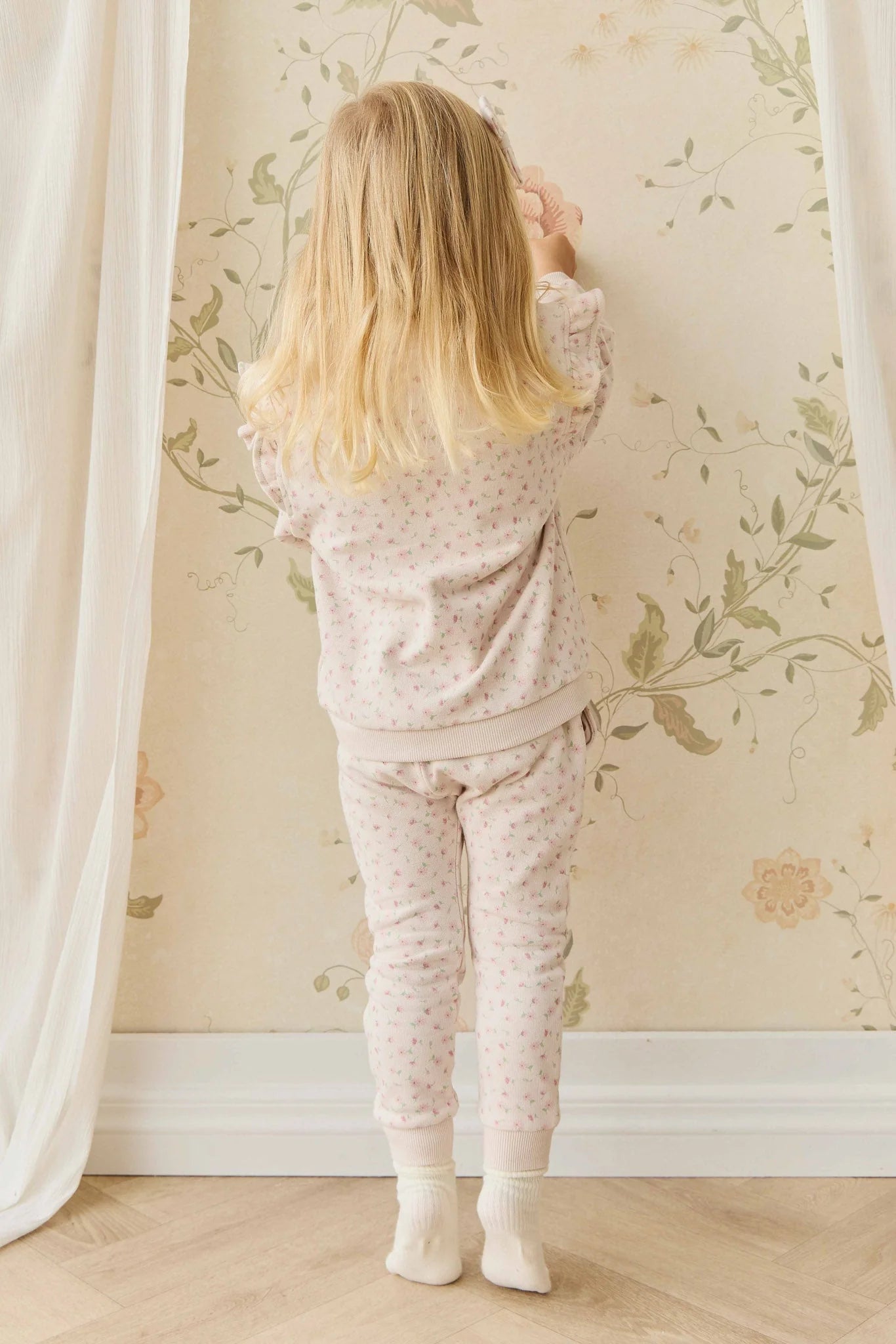 Jamie Kay Organic Cotton Lilith Track Pants || Victoria Blush