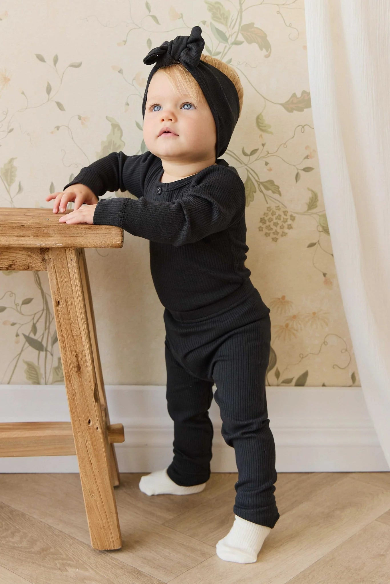 Jamie Kay Organic Cotton Modal Everyday Legging || Ebony