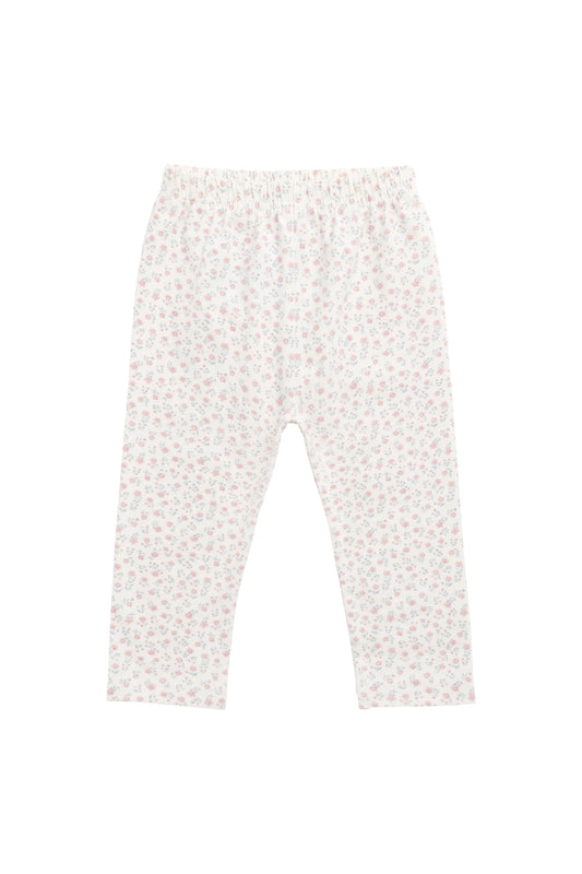 Jamie Kay Organic Cotton Everyday Legging || Posy Garden Pink