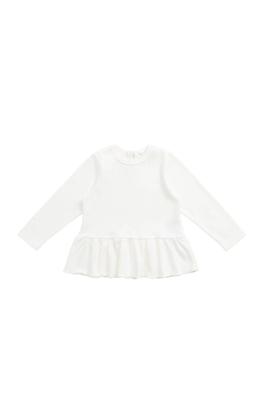 Jamie Kay Pima Cotton Bailey Top || Parchment
