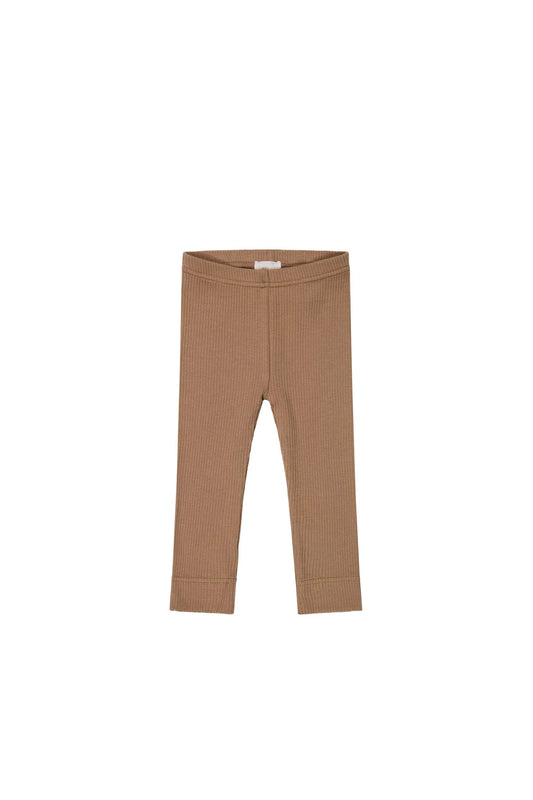 Jamie Kay Organic Cotton Modal Everyday Legging || Cavern Clay
