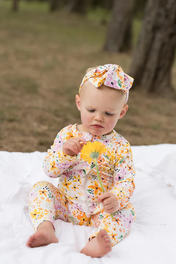 Bambi & Birdie Bow Headband || Fresh Bloom