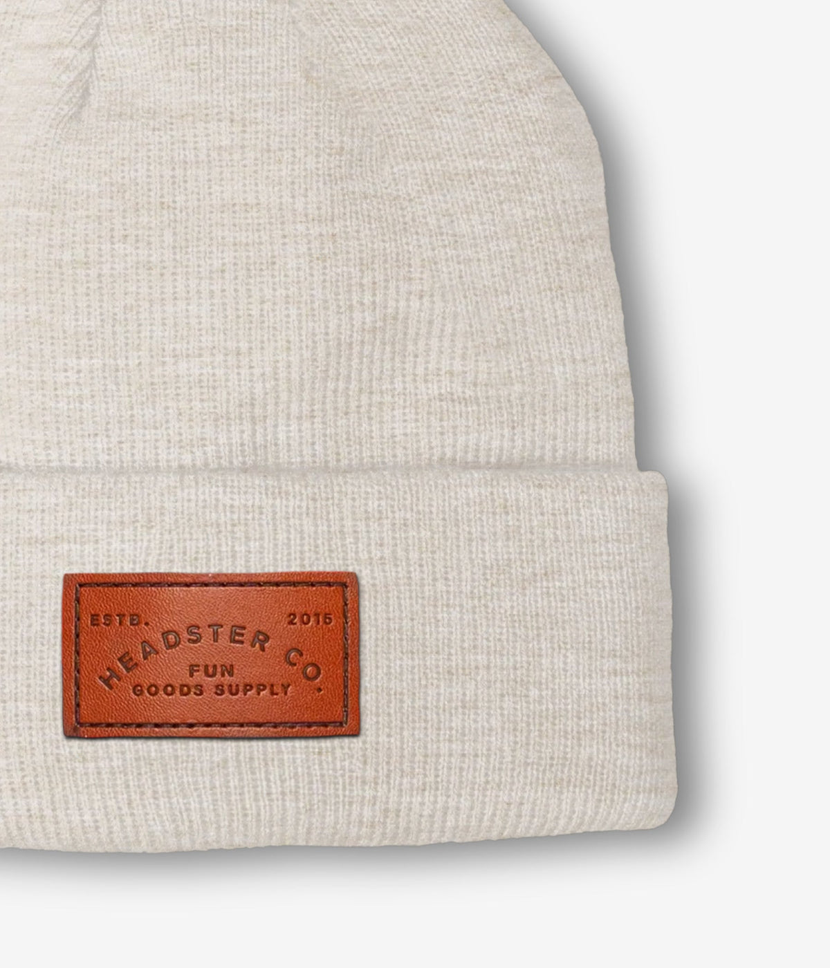 Headster Fleece Lined Odyssey Beanie || Heather Beige