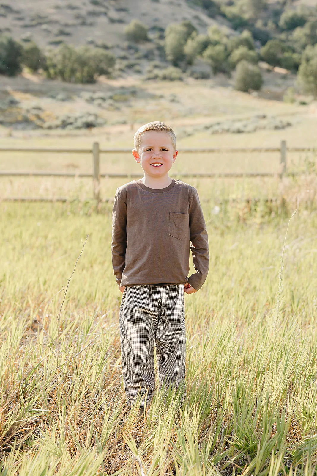 Mebie Baby Brown Long Sleeve