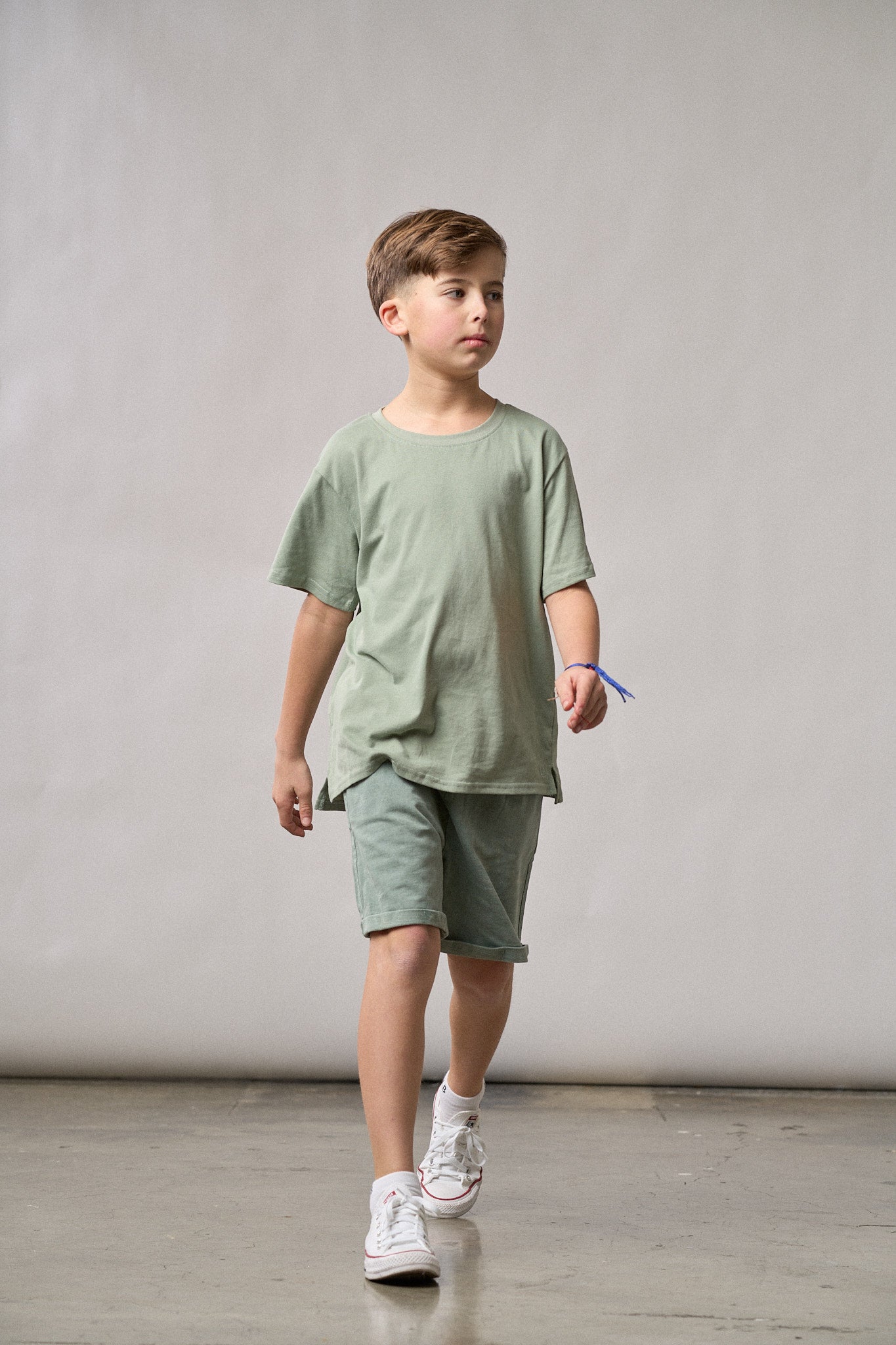 Little BIpsy Harem Shorts || Basil
