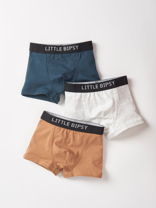 Little Bipsy Boxer Brief 3-Pack || Hello Fall