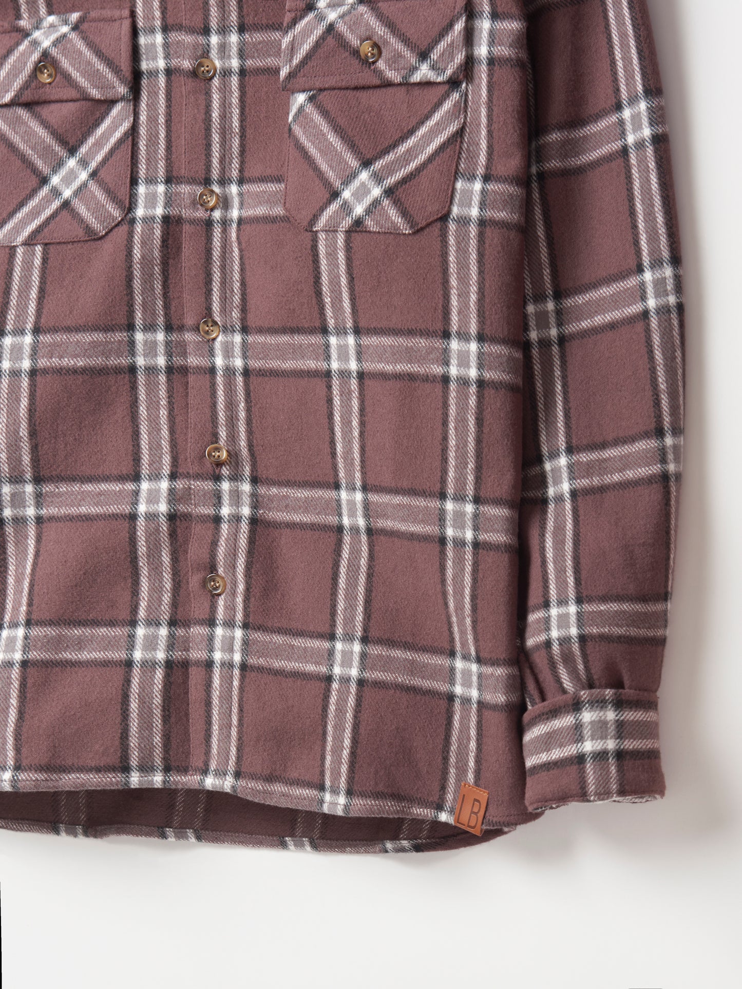 Little Bipsy Adult Hooded Flannel || Huckleberry