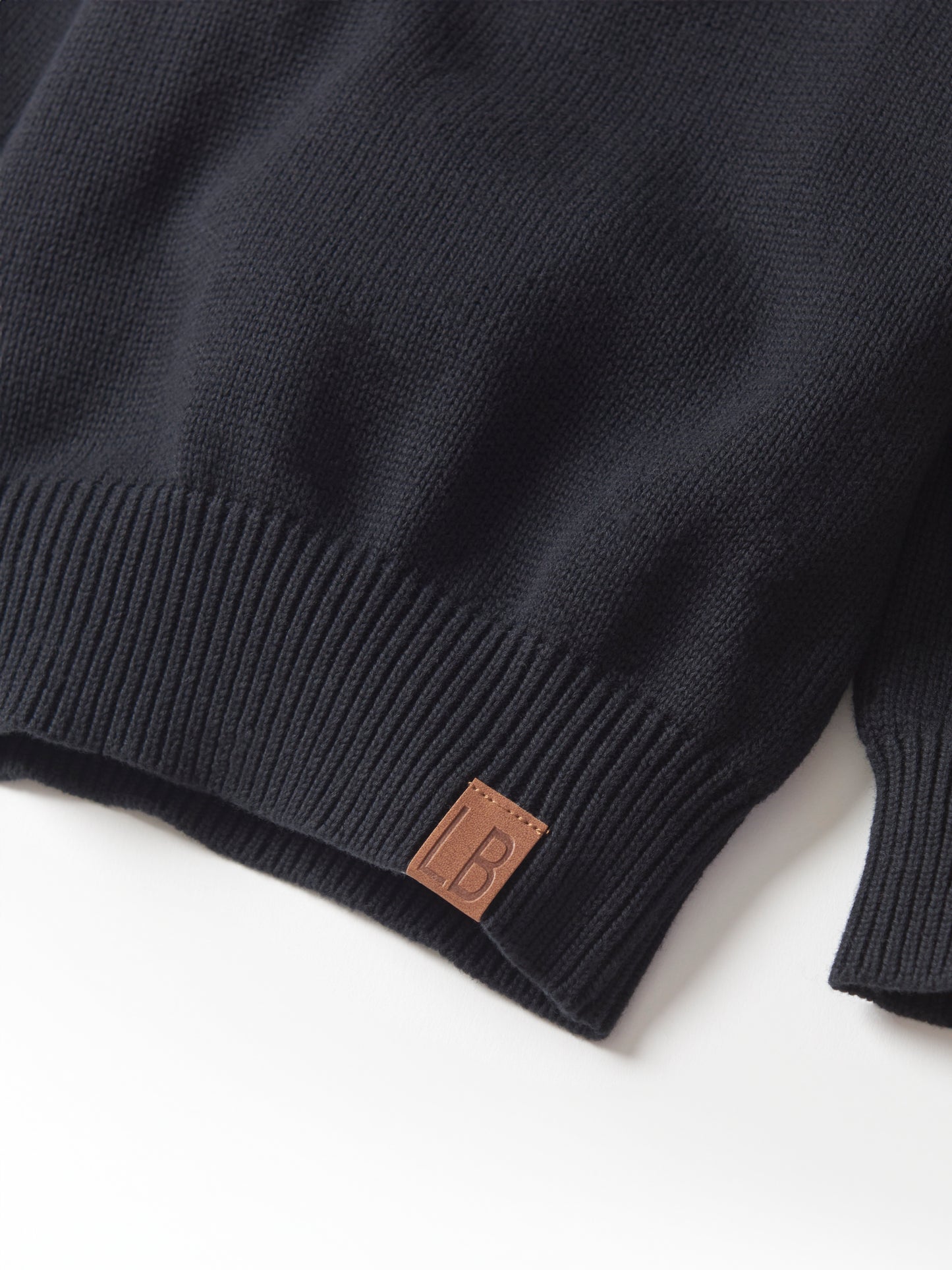 Little Bipsy Knit Sweater || Black