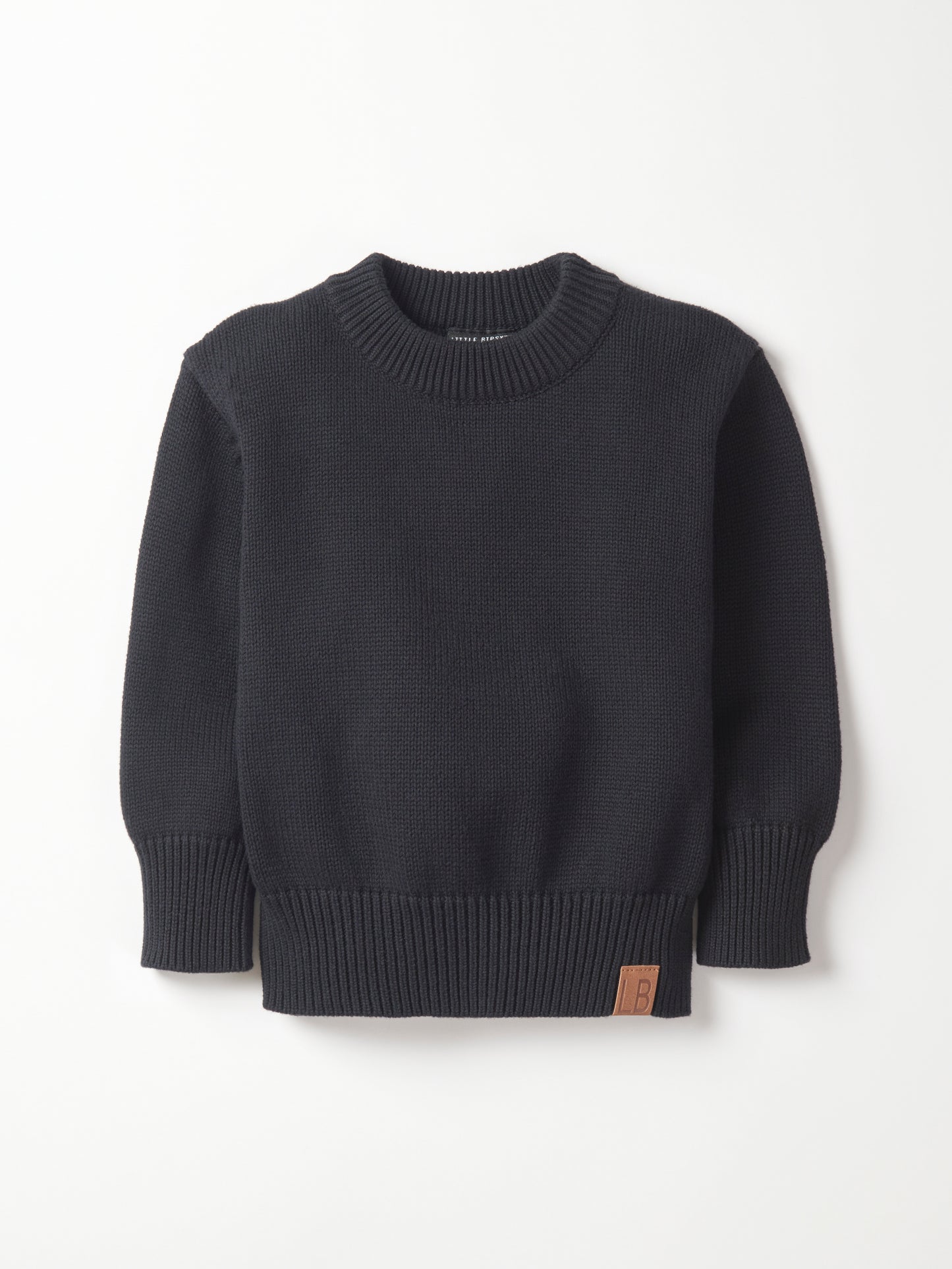 Little Bipsy Knit Sweater || Black