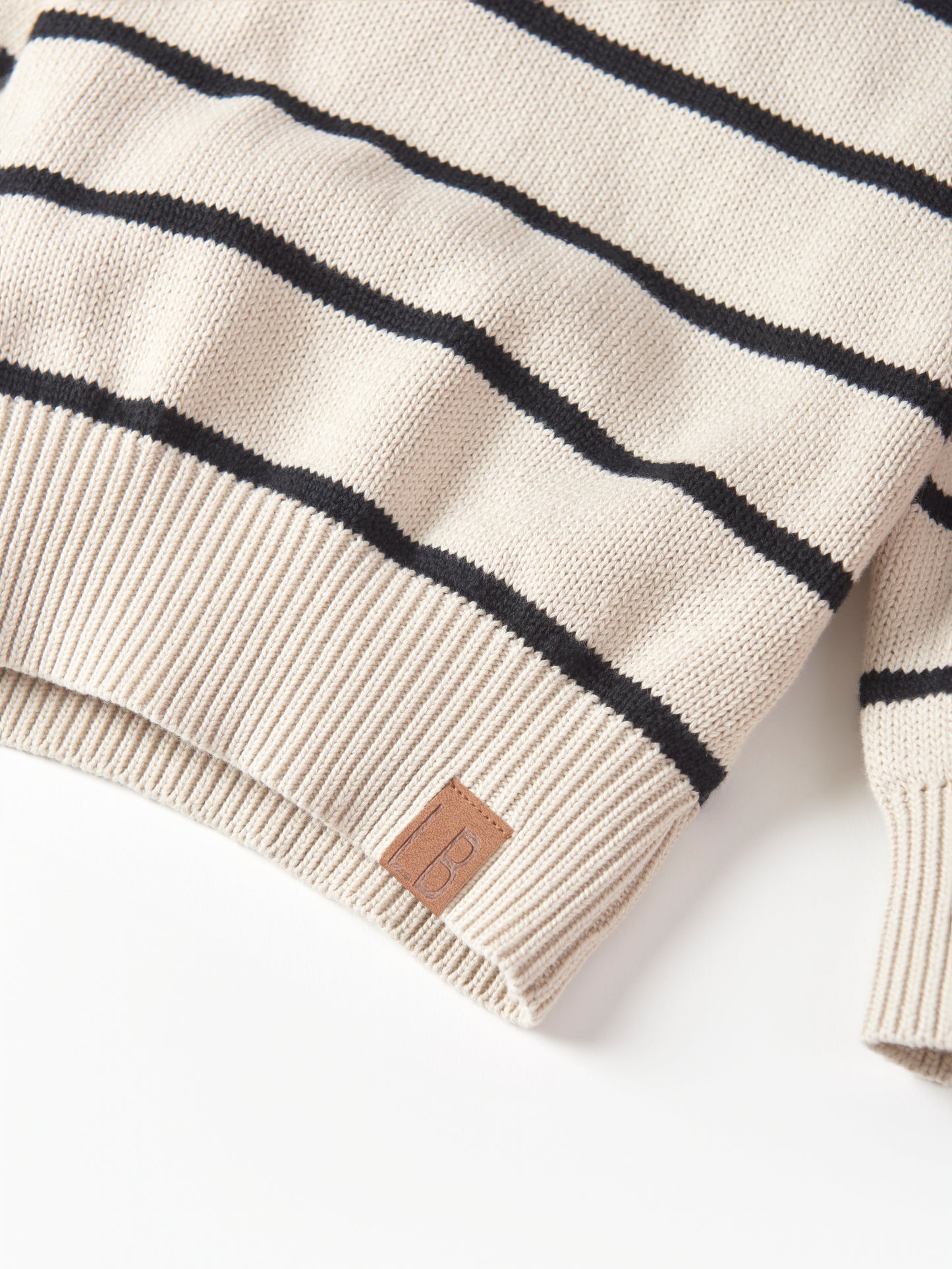 Little Bipsy Knit Sweater || Pinstripe