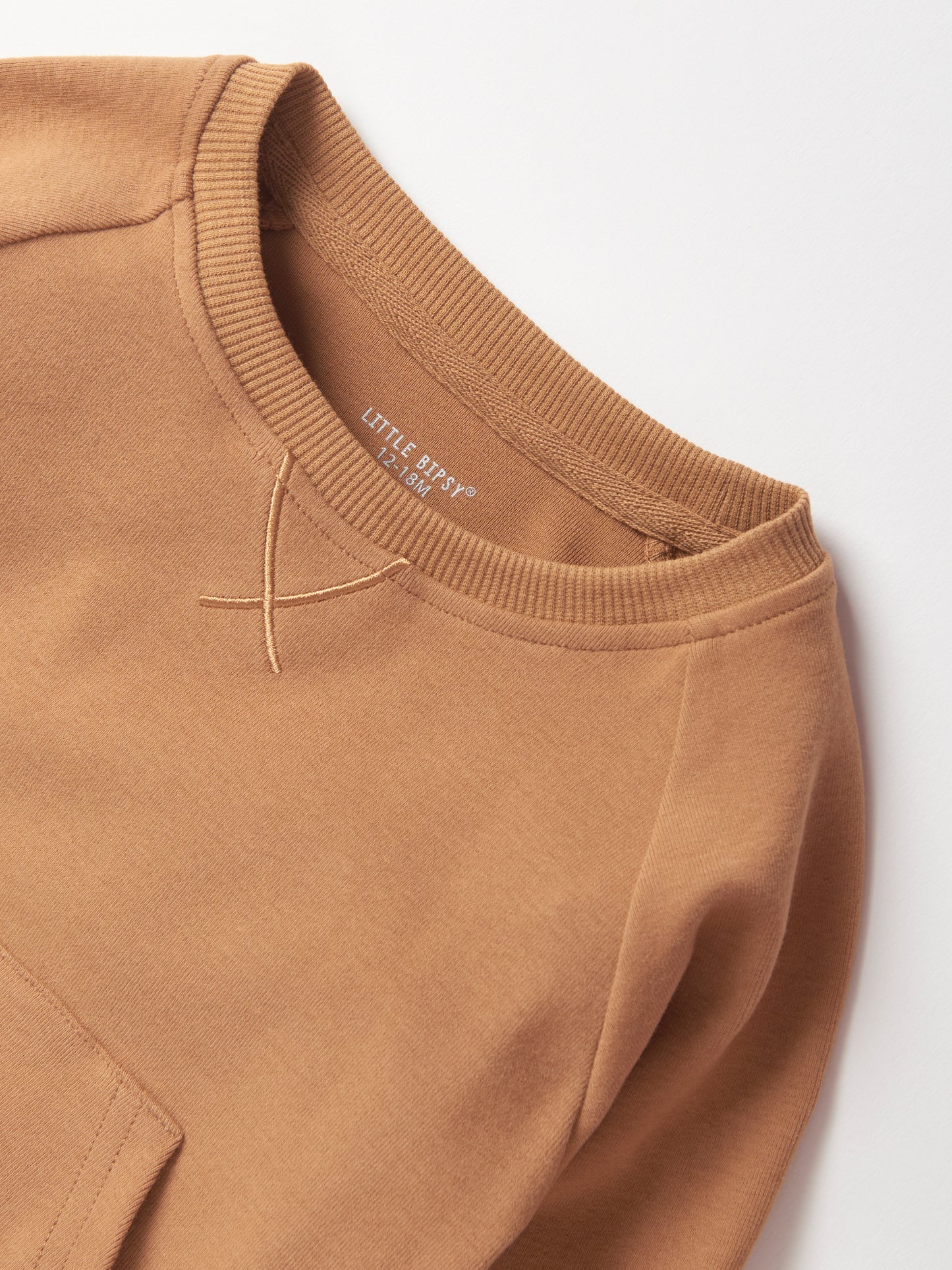 Little Bipsy Pocket Pullover || Caramel