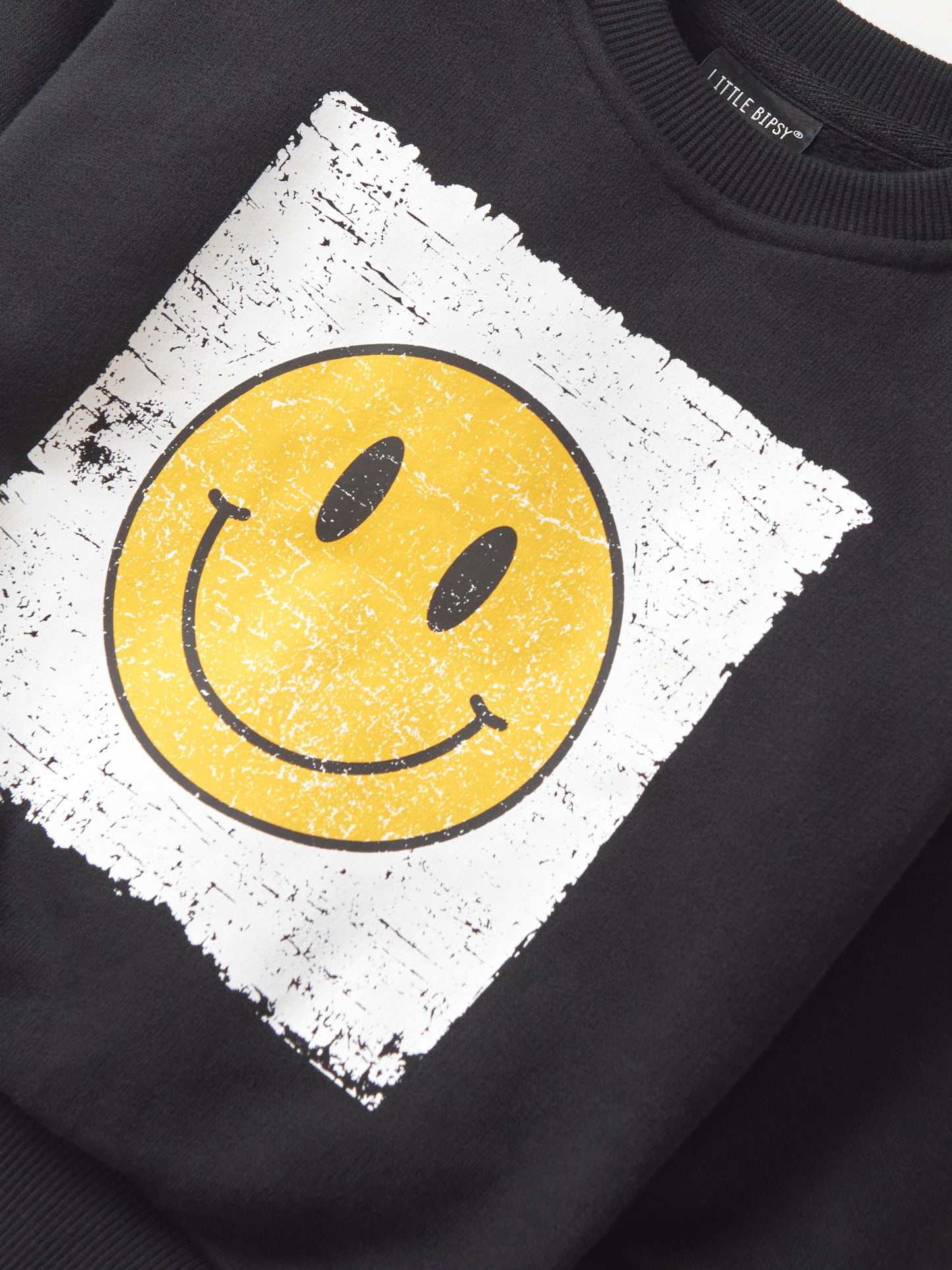 Little Bipsy Smiley Elevated Crewneck