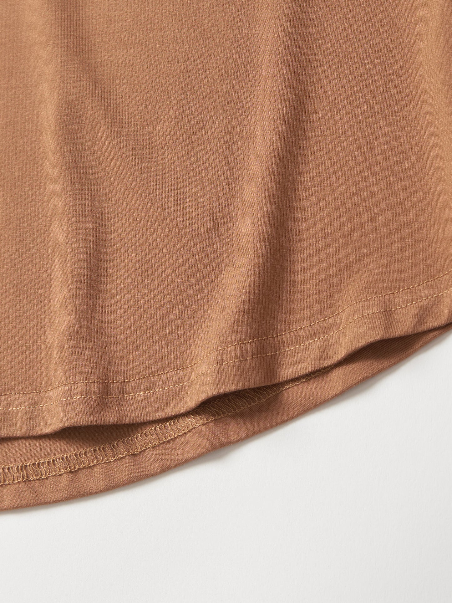 Little Bipsy Adult Oversized Bamboo Tee || Caramel