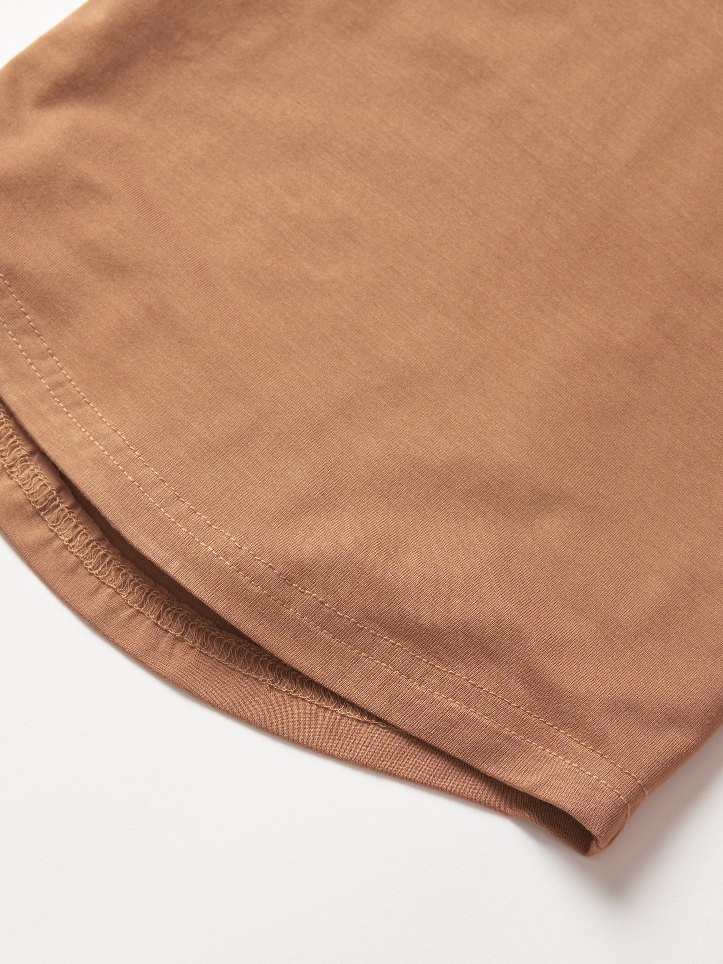 Little Bipsy Oversized Bamboo Tee || Caramel