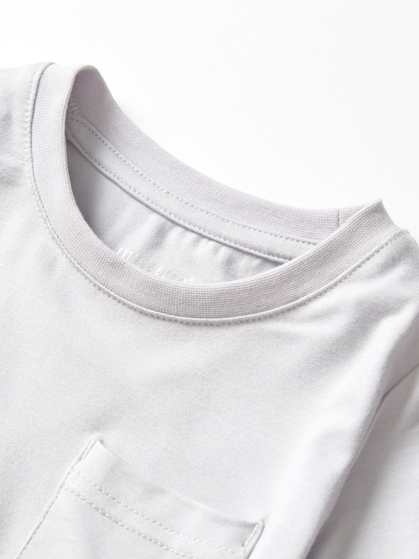 Little Bipsy Bamboo Pocket Tee || Frost