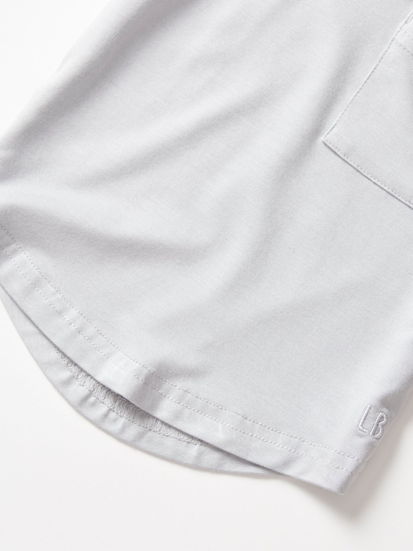 Little Bipsy Bamboo Pocket Tee || Frost