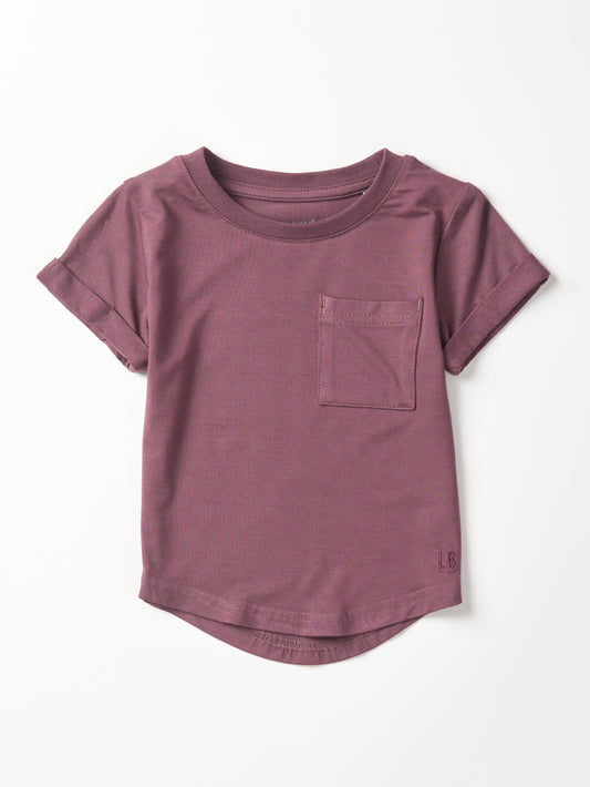 Little Bipsy Bamboo Pocket Tee || Huckleberry