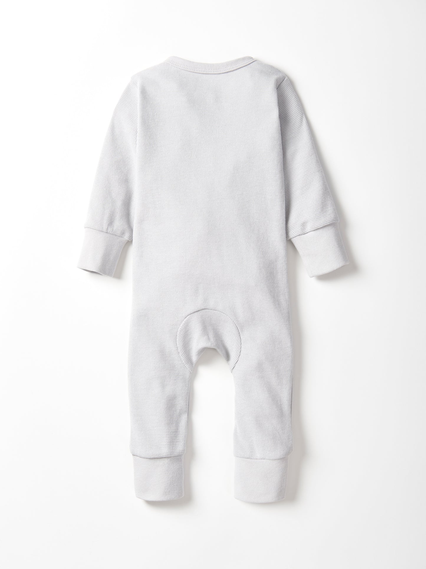 Little Bipsy Waffle Romper || Frost