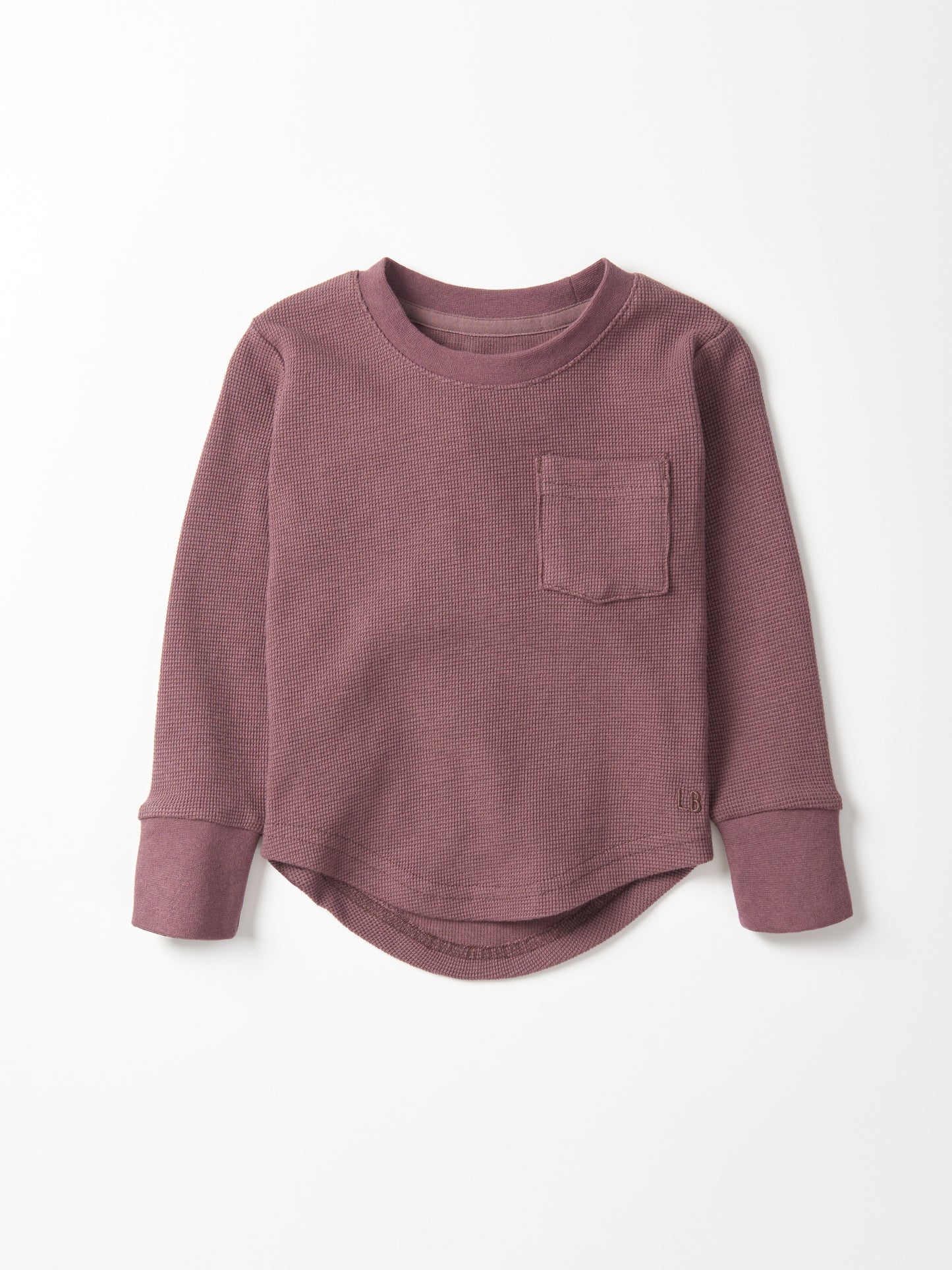 Little Bipsy Waffle Top || Huckleberry