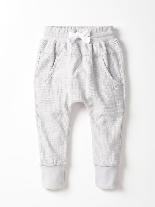 Little Bipsy Waffle Jogger || Frost