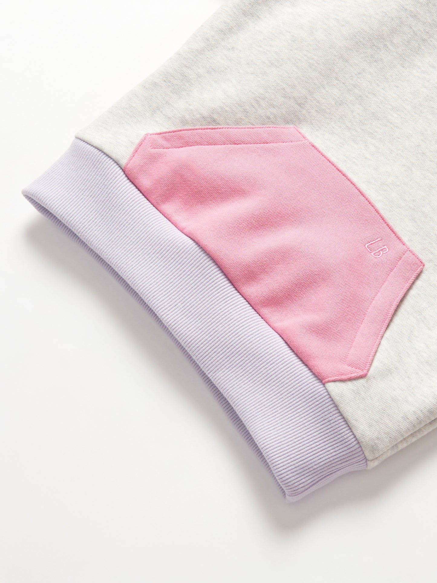 Little Bipsy Colorblock Mockneck Pullover || Rose