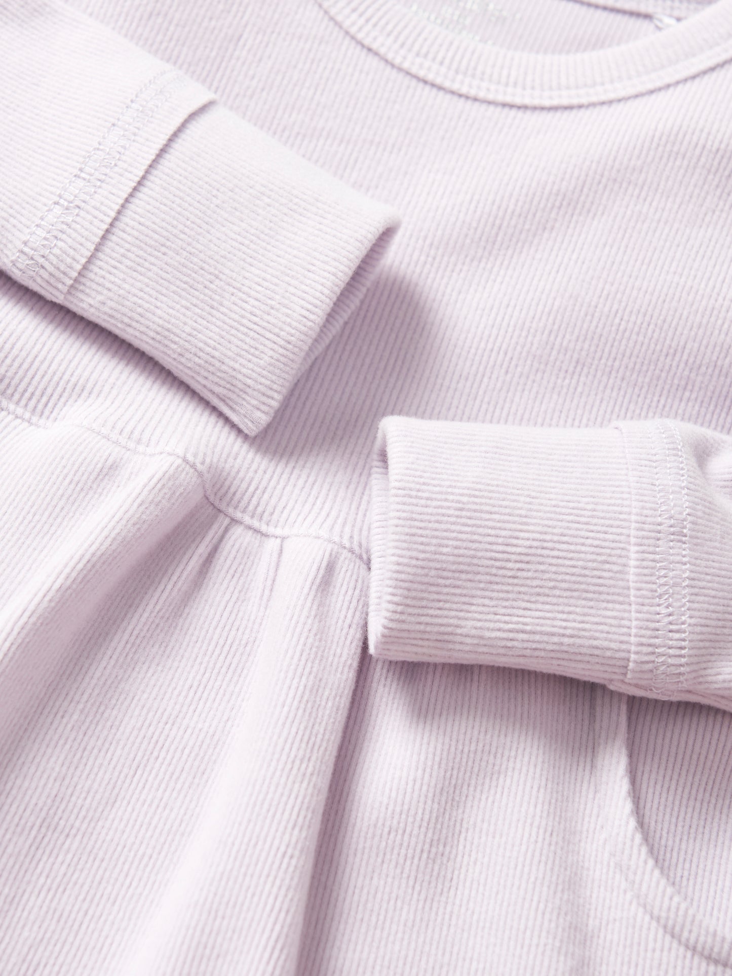 Little Bipsy Ribbed Dress || Lilac