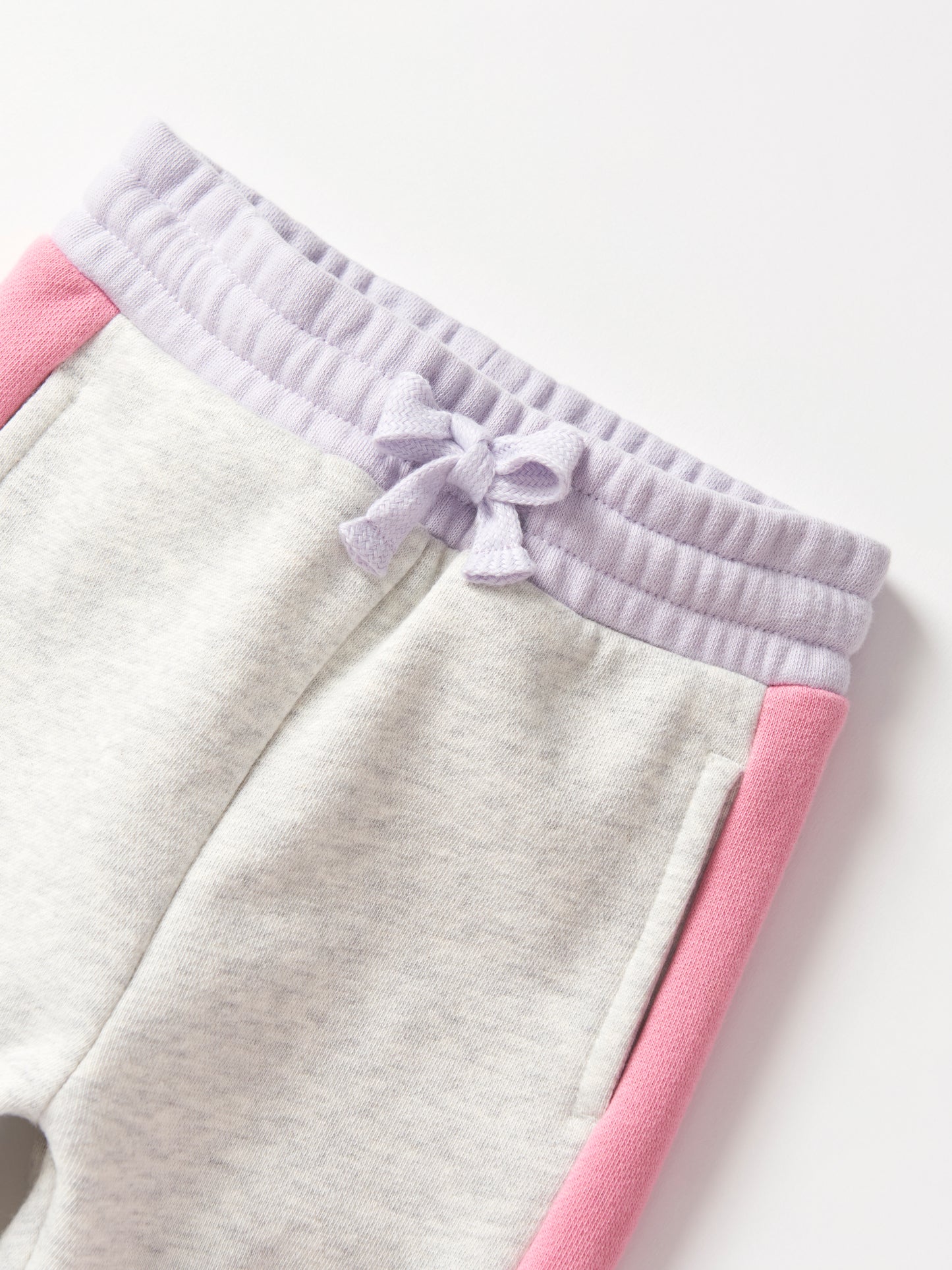 Little Bipsy Side Stripe Jogger || Rose