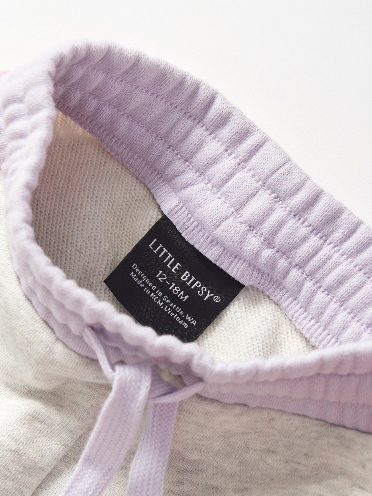 Little Bipsy Side Stripe Jogger || Rose