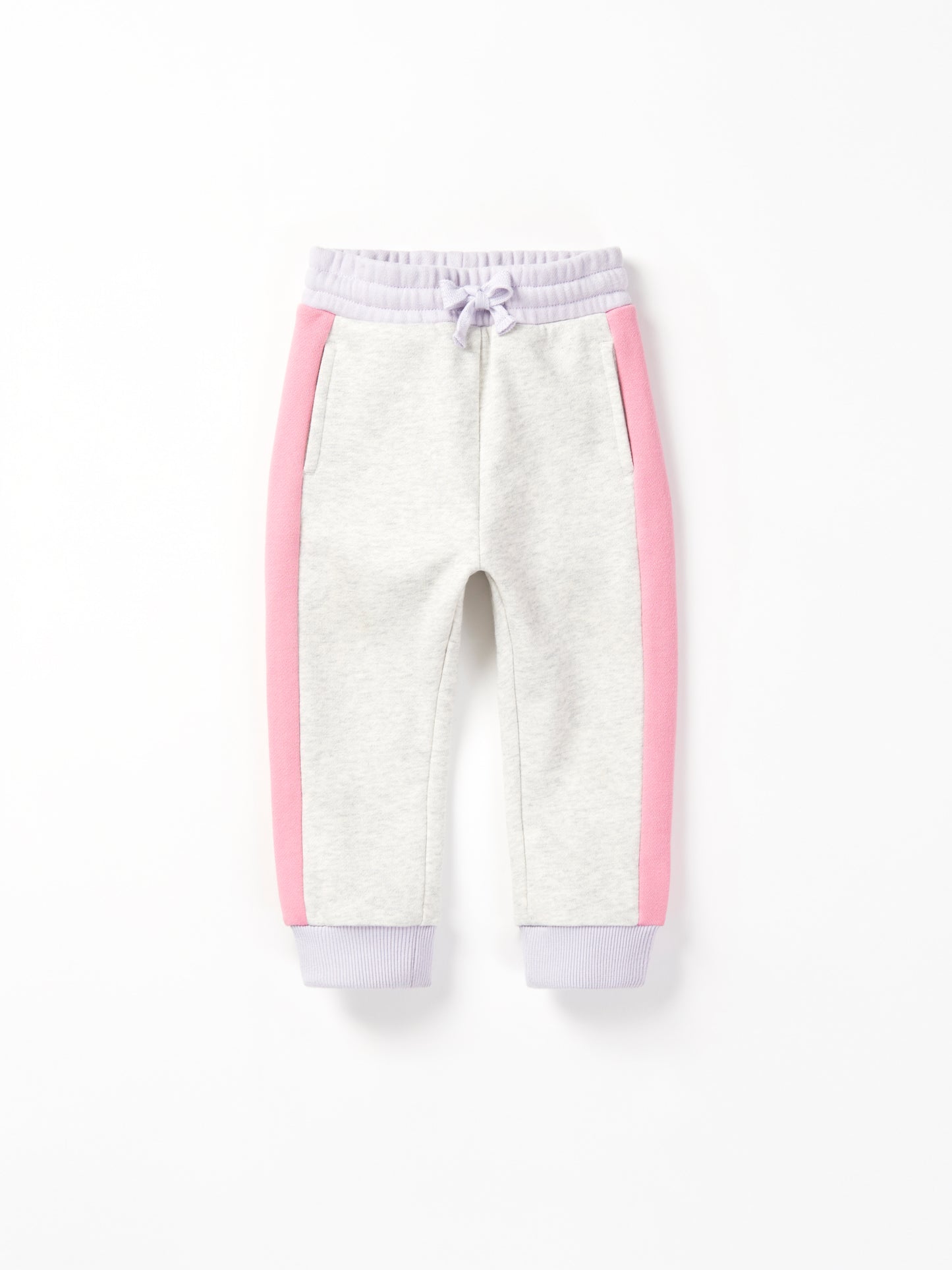 Little Bipsy Side Stripe Jogger || Rose